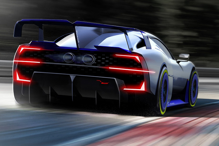 Các bản phác thảo mới cho thấy một bản Concept với màu xanh đậm, kết hợp với nhiều chi tiết được làm bằng carbon lộ ra trên các bộ phận khí động học khá khắc nghiệt, trong khi cờ Ý được trang trí trên nắp gương và cửa xe. Project24 được phát triển dựa trên siêu xe MC20 dùng chung ống sợi carbon, nhưng mẫu xe có thân xe được thiết kế lại hoàn toàn bằng sợi carbon và sợi tự nhiên trông có vẻ đẹp hơn so với xe đua MC20 GT2.