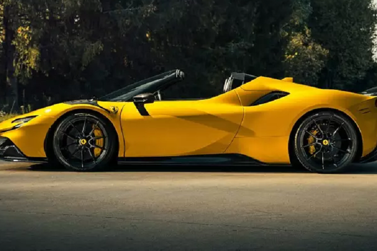 Nó bao gồm một loạt các cánh gió và hốc gió được làm từ sợi carbon đã được điều chỉnh, như bộ chia gió phía trước lớn hơn, các cánh gió carbon ở hai bên của cản trước, mui xe và ở cả viền trước kính chắn gió, trên hốc bánh trước có thêm các lỗ thoát khí carbon lấy cảm hứng từ xe đua,... nổi bật là cánh gió cỡ lớn ở phía sau.