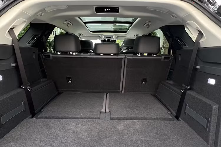 Hongqi E-HS9 được trang bị 2 mô-tơ điện ở cầu trước và cầu sau, cho tổng công suất 550 mã lực và mô-men xoắn 750Nm, giúp chiếc SUV chỉ cần 4,8 giây để tăng tốc từ 0 - 100 km/h. Bộ pin 99 kWh cho phép xe chạy được khoảng 510 km mỗi lần sạc đầy. Vì hãng chưa phát triển trạm sạc công cộng tại Việt Nam nên khách mua Hongqi E-HS9 chỉ có thể tự sạc xe tại nhà hoặc nơi dừng xe có ổ cắm dân dụng.