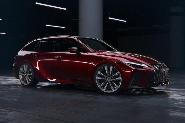 Chiếc IS trong bài được tài khoản sugardesign_1 đặt tên là Lexus IS 500 F Sport Performance Sportwagon.
