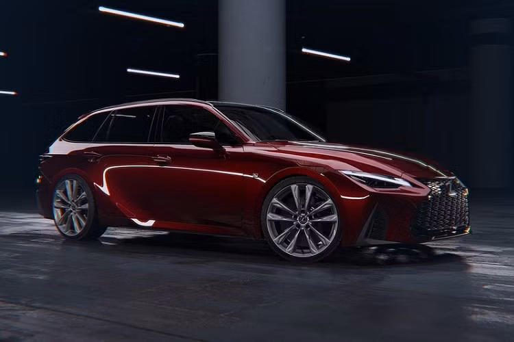 Chiếc IS trong bài được tài khoản sugardesign_1 đặt tên là Lexus IS 500 F Sport Performance Sportwagon.