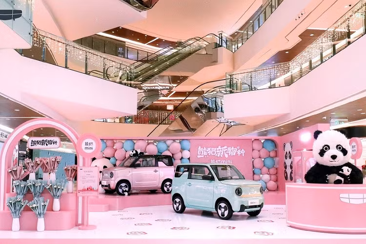 Lấy cảm hứng thiết kế từ gấu trúc - loài động vật được coi là quốc bảo của Trung Quốc, xe điện Geely Panda Mini EV ôm tham vọng cạnh tranh với Wuling Hongguang Mini EV. Hiện nay, Wuling Hongguang Mini EV chính là mẫu ôtô điện đô thị bán chạy nhất tại thị trường Trung Quốc. Ngay cả cái tên của mẫu ôtô điện nhà Geely cũng khá giống đối thủ.