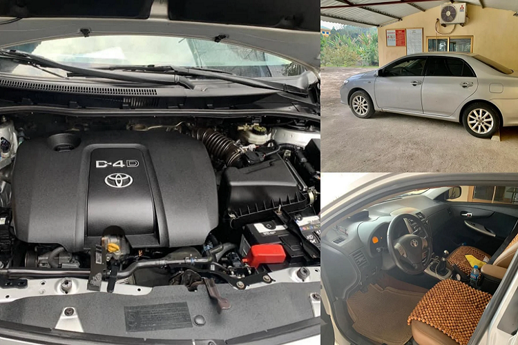 Chiếc Toyota Corolla Altis đời 2008 này đăng ký lần đầu vào năm 2013. Được biết, “của lạ” Corolla Altis sử dụng máy dầu duy nhất tại Việt Nam. Xe được lắp ráp tại Nam Phi và xuất đi thị trường Trung Đông. Một thành viên trong hội Toyota Corolla Altis tại Việt Nam bình luận rằng: “Em làm sửa chữa xe Toyota 10 năm rồi, mà nay mới gặp con này máy dầu. Độc và dị thật”.