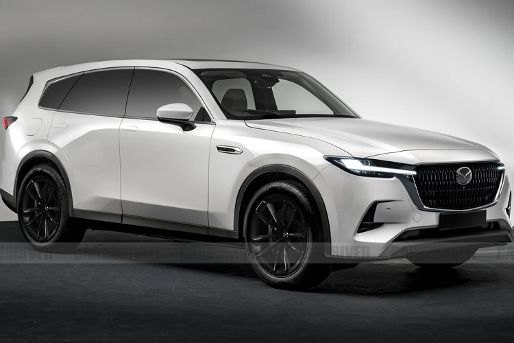 Như vậy, Mazda CX-90 2024 dự kiến sẽ có kích thước lớn hơn cả đàn anh CX-9 vốn sở hữu chiều dài 5.065 mm, chiều rộng 1.968 mm, chiều cao 1.717 mm và chiều dài cơ sở 2.928 mm.