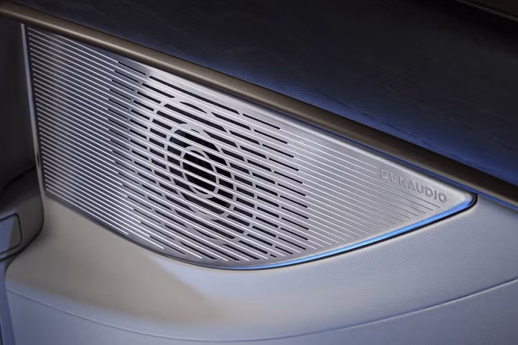 Để mang đến cảm giác sang trọng, thương hiệu Denza đã dùng những chất liệu như da Nappa, ốp gỗ và kim loại cho nội thất của mẫu MPV này. Ngoài ra, xe còn có hệ thống đèn viền nội thất và hệ thống âm thanh Dynaudio.