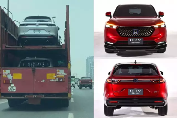 Mới đây, Honda HR-V 2022 mới đã bị bắt gặp khi đang được vận chuyển trên xe chuyên dụng tại Hà Nội. Như vậy, Honda HR-V 2022 sẽ sớm được ra mắt tại thị trường Việt trong thời gian ngắn sắp tới. Honda HR-V 2022 thế hệ mới đã được Honda Thái Lan ra mắt vào cuối năm ngoái với giá bán từ 680 – 819 triệu đồng. Đến nay, Honda Việt Nam mới sắp sửa ra mắt HR-V mới tại thị trường Việt.
