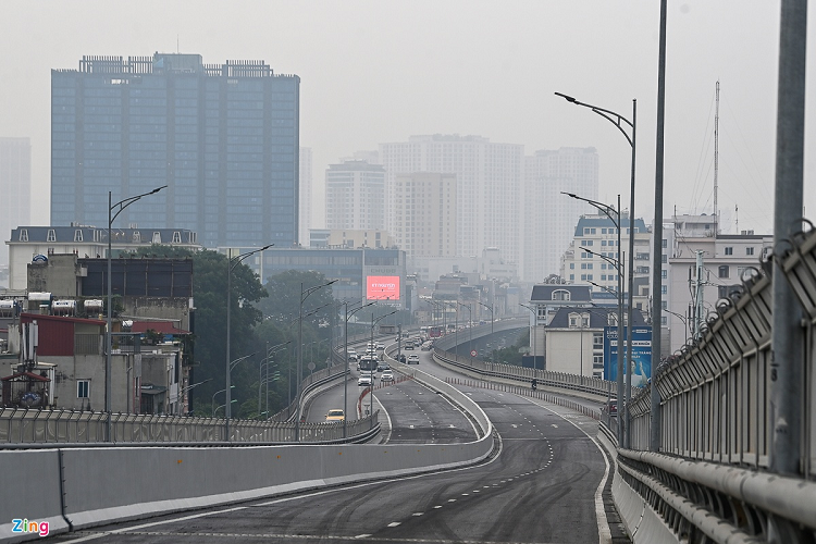 Sau khi hoàn thành, dự án đường trên cao kết nối trực tiếp vào đoạn Ngã Tư Vọng - Ngã Tư Sở đã được thông xe trước đó.
