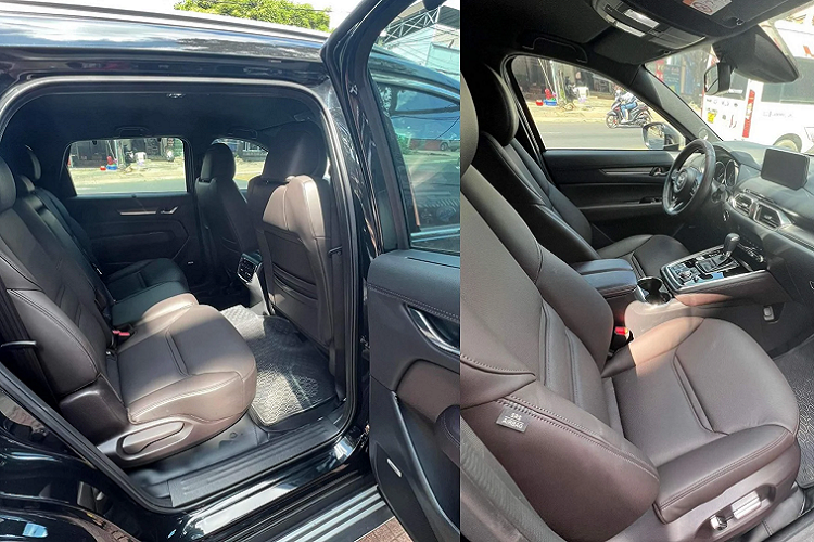 Mazda CX-8 2021 tại Việt Nam sử dụng chung động cơ xăng 4cyl 2.5L cho công suất tối đa 188 mã lực và mô-men xoắn cực đại 252Nm. Sức mạnh được truyền xuống cầu trước (phiên bản trong bài viết) thông qua hộp số tự động 6 cấp (6 AT).