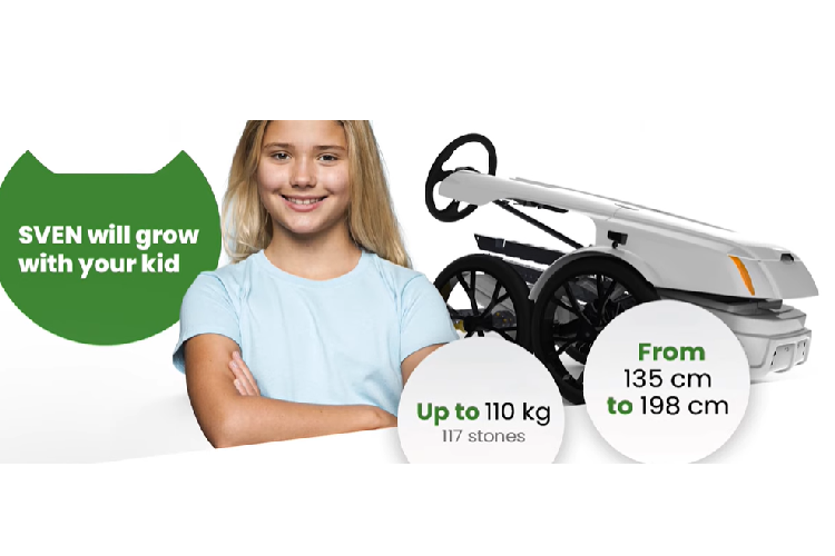 Những ai cảm thấy thích thú với xe điện Sven 4 bánh có thể tìm thấy cả hai phiên bản trên Indiegogo, với bản Standard có giá 3.000 euro (khoảng 73 triệu đồng) và bản Comfort có giá 3.500 euro (khoảng 85 triệu đồng). Thời gian giao hàng dự kiến là tháng 12 năm 2023. 