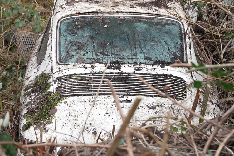 Trong một video mới, kênh YouTube “The Late Brake Show” đã có cơ hội giải cứu một chiếc Porsche 912 đời 1965 sau khi chủ xe mong muốn bán số xe cũ của mình. Chiếc Porsche này chỉ là một trong số những chiếc xe bị bỏ hoang tại một khu vườn ở Cardiff, South Wales. Nằm ở ngoài trời suốt quãng thời gian 15 năm, nó gần như đã bị chôn vùi bởi đất cát, cành cây um tùm xung quanh.