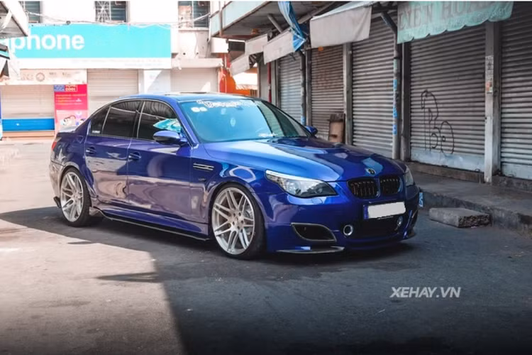 BMW 5-Series cu chay gan 20 nam, manh ngang sieu xe tai Viet Nam