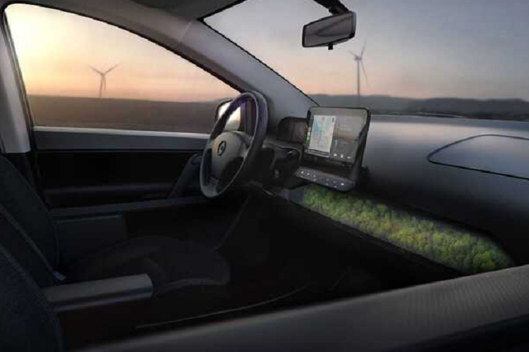 Không giống như chiếc Genesis Electrified G80 có nóc xe với các tấm pin mặt trời, chiếc Sono Sion trang bị các tấm pin mặt trời ở... bất kỳ chỗ nào có thể. Nó được lắp pin mặt trời ở nóc xe, mui xe, sau xe, các cánh cửa... Chỉ duy nhất phần cản trước là không có vì bộ phận đó cần phải có giá rẻ khi thay thế trong trường hợp xảy ra tai nạn trên đường.