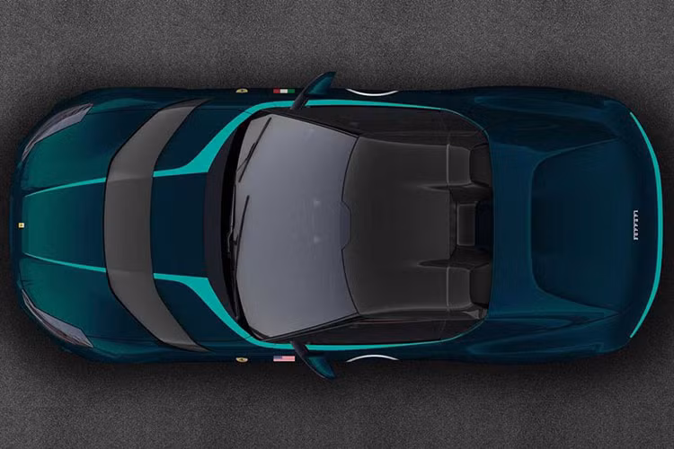 Một số màu sắc khác đã được Ferrari công bố lấy cảm hứng từ hành trình Cavalcade bao gồm Rosso Taormina đã được giới thiệu trên SF90 Stradale vài tuần trước, cũng như Blu Capri đã được giới thiệu trên 812 Competizione A vào cuối tháng Một.