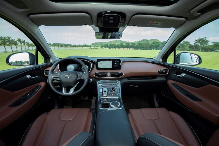 Hyundai SantaFe chenh 100 trieu vi khan hang can Tet Nham Dan-Hinh-2