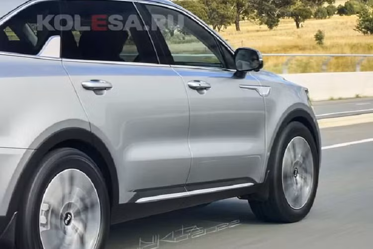 Nhờ vậy, trang Kolesa đã nhanh chóng dựng lên ảnh phác họa thiết kế cho mẫu SUV Kia Sorento 2024 mới. Qua đó, cung cấp cho chúng ta cái nhìn khái quát về thiết kế của mẫu xe SUV Hàn Quốc này. 