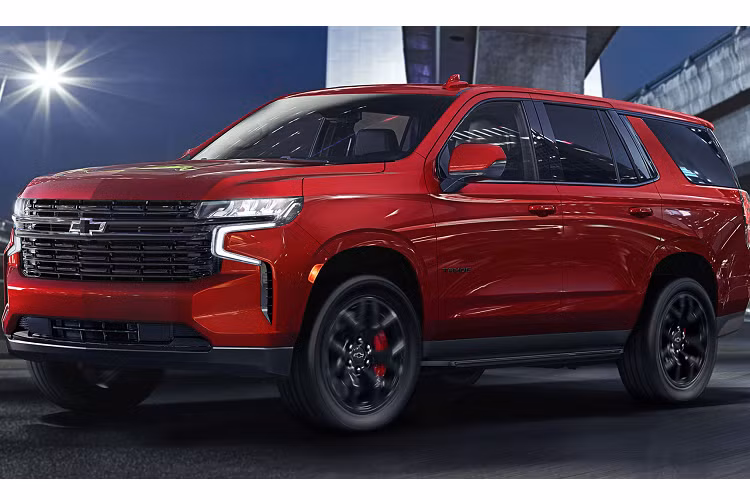 Chevrolet Tahoe RST Performance Edition 2023 sieu manh lo dien