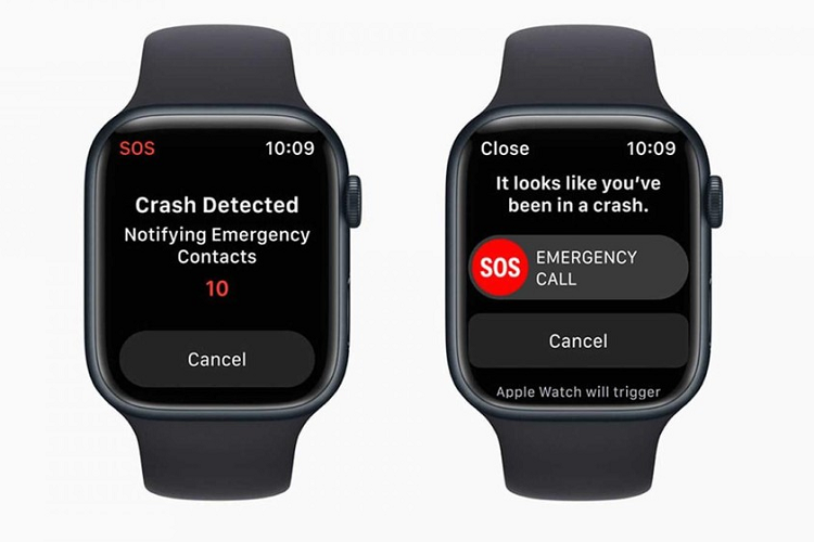iPhone 14 va Apple Watch moi se tu goi cap cuu khi tai nan oto