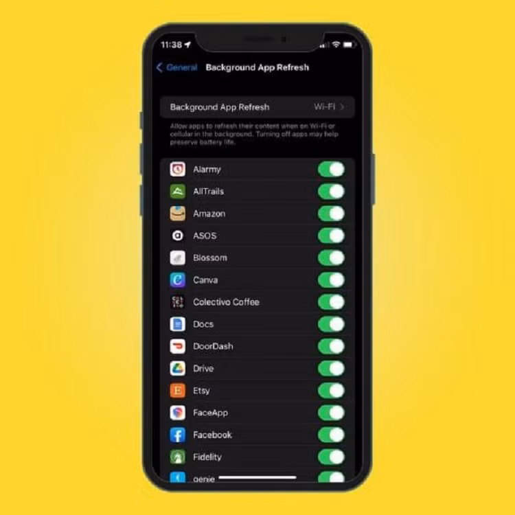 Tổng hợp 15 cách tiết kiệm pin trên điện thoại iPhone bạn nên biết - Hình 6 Tong hop 15 cach tiet kiem pin tren dien thoai iPhone ban nen biet-Hinh-6