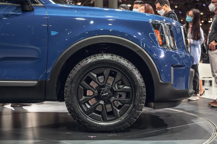 Khác với bản X-Line, bản X-Pro lại dùng vành hợp kim 18 inch màu đen, đi với lốp chạy mọi địa hình và ổ cắm 110V trong khoang hành lý. Nếu như bản X-Line được cải thiện chiều cao gầm thì bản X-Pro lại được tăng sức kéo lên 2.495 kg.