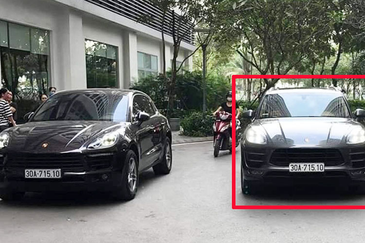 Cũng vào tháng 4/2021, có tới 2 Porsche Macan trùng biển chạm mặt nhau tại khu đô thị cao cấp Times City thuộc Quận Hoàng Mai, Hà Nội. Theo một lãnh đạo Công an Q.Hoàng Mai cho biết, cơ quan này đã xác định được chiếc xe đeo biển giả và sau đó đã bị thu giữ để xử lý.
