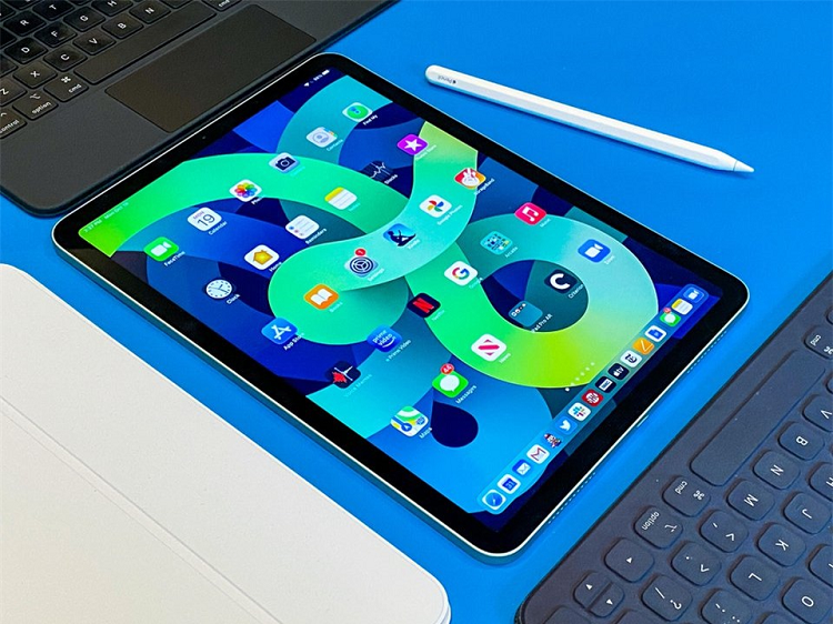 Chan dung iPad Air 2022 dua tren tin don