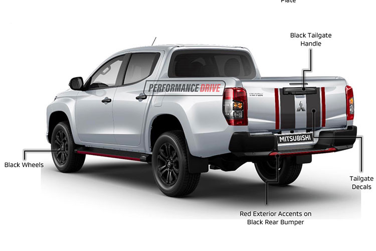 Sức mạnh được truyền tới các bánh sau hoặc cả bốn bánh thông qua hộp số sàn 6 cấp hoặc tự động 6 cấp. Tại thị trường Australia, giá xe Mitsubishi Triton Sport Edition 2023 là 56.440 AUD (tương đương 860 triệu đồng) cùng số lượng chỉ giới hạn ở con số 400 chiếc, xe dùng hộp số tự động và dẫn động 2 cầu 4×4.