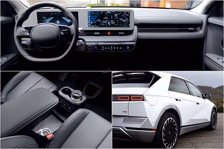 Trong khi đó, hệ thống sạc nhanh DC 350 kW cho phép tăng dung lượng pin từ 10% lên 80% trong đúng 18 phút. Thậm chí, chỉ cần cắm sạc 5 phút, người dùng có thể lái Hyundai Ioniq 5 thêm 100 km nữa. Riêng với hệ thống sạc tại nhà, người dùng sẽ phải chờ 31 tiếng đồng hồ mới có thể sạc đầy pin.