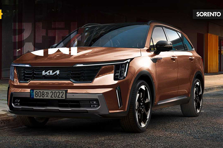 Dù tổng thể không thay đổi nhiều nhưng với ngôn ngữ thiết kế của Kia EV9, Sorento Facelift vẫn sẽ sở hữu diện mạo bắt mắt, thể thao hơn so với “người tiền nhiệm”. Ở lần nâng cấp này, mẫu xe SUV Kia Sorento 2024 có thiết kế thay đổi rõ rệt. Phần đầu xe có lưới tản nhiệt thiết kế mới, đi kèm cụm đèn chiếu sáng đặt dọc tạo sự liền mạch hơn.