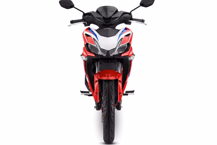 Thiết kế Winer X duy trì sự liền mạch từ sau ra trước, cùng những đường cắt sắc nét tạo hình chữ V với phối màu đặc sắc giúp cho phần đầu xe sở hữu diện mạo chắc chắn và đậm chất khí động học.