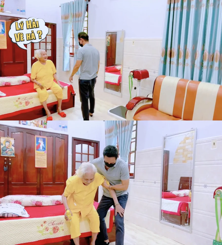 Ly Hai mung nhu trung so khi duoc me ruot goi dung ten