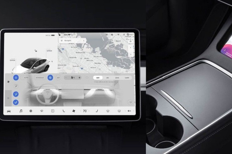 Phía sau vô lăng của Tesla Model Y không có bảng đồng hồ. Tuy nhiên, khách hàng Thái Lan có thể chi thêm tiền để lắp bảng đồng hồ cho xe. Bản Performance sẽ có thêm bàn đạp phanh và bàn đạp ga bằng nhôm. Đương nhiên, Tesla Model Y cũng không thể thiếu công nghệ hỗ trợ lái bán tự động Autopilot nổi tiếng.