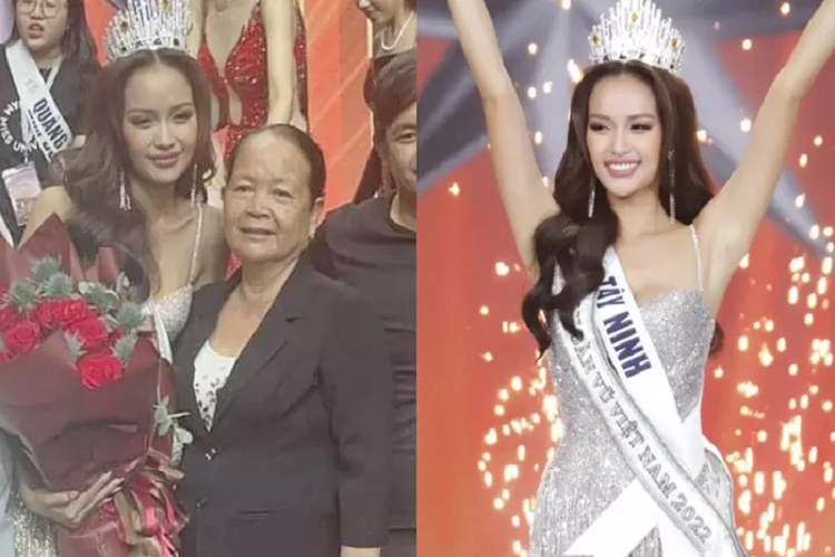 Me de don Ngoc Chau dang quang voi bo do 6 nam van mac tot