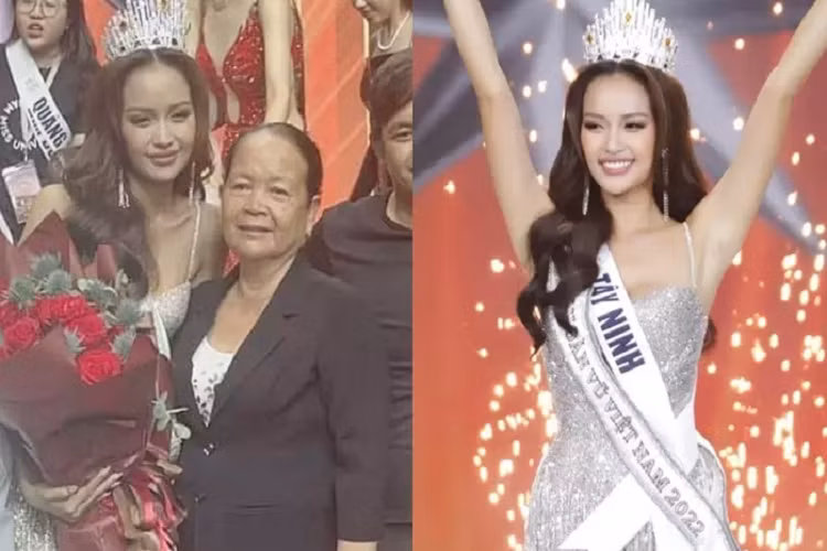 Me de don Ngoc Chau dang quang voi bo do 6 nam van mac tot