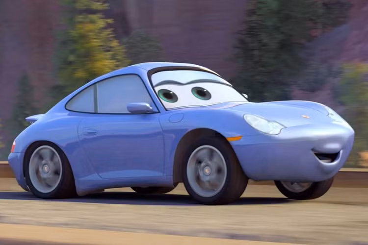 Porsche bat tay Pixar tao ra sieu xe Sally Carrera 911 doc nhat