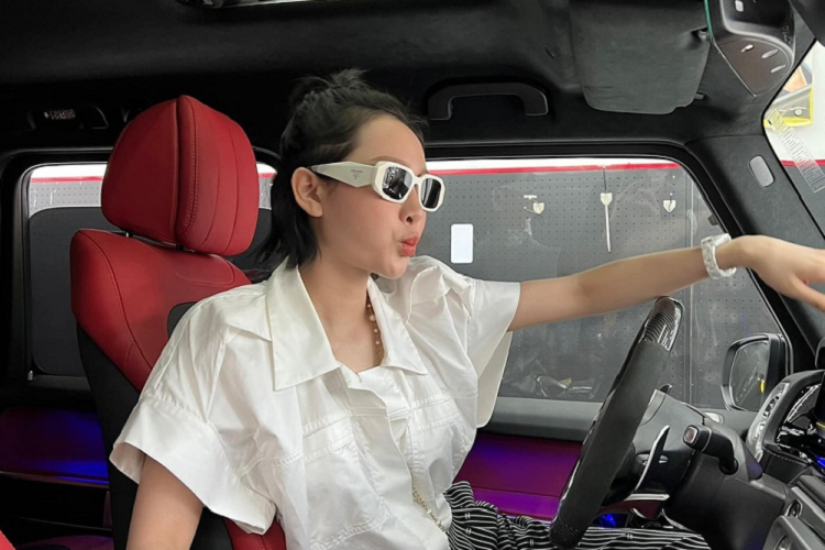 Động cơ này kết hợp với hộp số tự động 9 cấp 9G-Tronic và hệ dẫn động cầu sau, nhờ đó nó có thể tăng tốc từ vị trí xuất phát lên 100 km/h trong 5,4 giây trước khi đạt vận tốc tối đa 250 km/h. Sau khi đã sở hữu chiếc xe sang Mercedes-Benz S450L Luxury màu trắng, vào năm 2021, tin đồn cô sẽc tiếp tục đặt mua xe Mercedes-AMG G63.