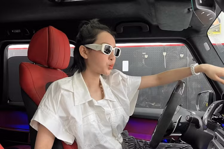 Động cơ này kết hợp với hộp số tự động 9 cấp 9G-Tronic và hệ dẫn động cầu sau, nhờ đó nó có thể tăng tốc từ vị trí xuất phát lên 100 km/h trong 5,4 giây trước khi đạt vận tốc tối đa 250 km/h. Sau khi đã sở hữu chiếc xe sang Mercedes-Benz S450L Luxury màu trắng, vào năm 2021, tin đồn cô sẽc tiếp tục đặt mua xe Mercedes-AMG G63.