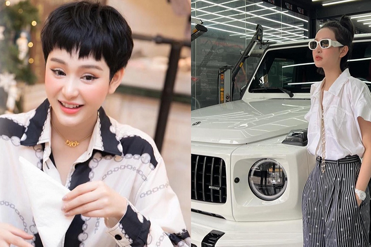 Không chỉ sở hữu G63, nữ ca sĩ Hiền Hồ còn khá mát tay khi bấm được biển đẹp cho mẫu xe SUV hạng sang của mình với cặp biển 39 và 38 mang ý nghĩa thần tài nhỏ và ông địa nhỏ. 