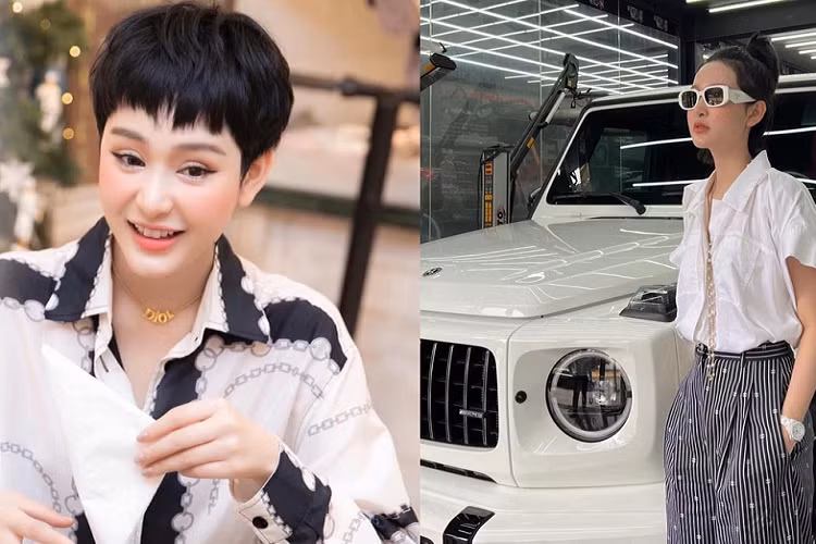 Không chỉ sở hữu G63, nữ ca sĩ Hiền Hồ còn khá mát tay khi bấm được biển đẹp cho mẫu xe SUV hạng sang của mình với cặp biển 39 và 38 mang ý nghĩa thần tài nhỏ và ông địa nhỏ. 