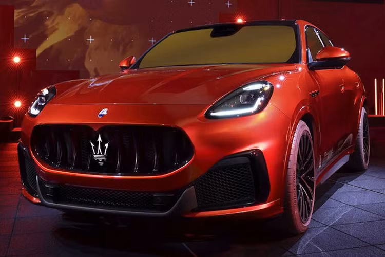 Maserati Grecale 2022 phien ban dac biet lay cam hung tu sao Hoa