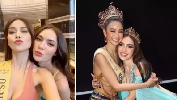 Hoa hau va A hau Hoa binh Thai Lan 2022 bi nghi dang hen ho-Hinh-3