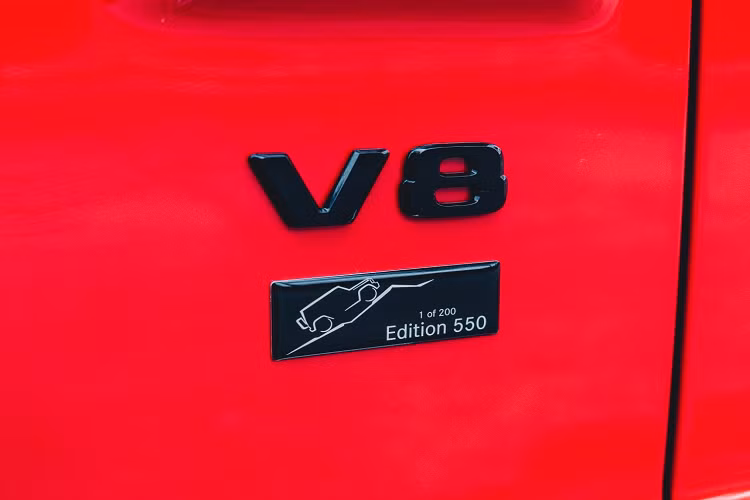 Đây cũng là điểm nhận diện rất rõ giữa G-Class Edition 550 và các bản thường.