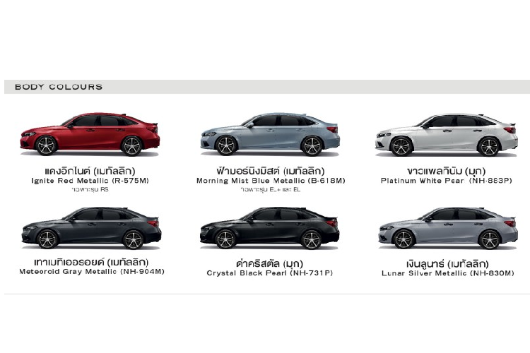 Hiện chưa rõ sau Thái Lan, Honda Civic e:HEV 2022 có được giới thiệu ở những thị trường Đông Nam Á khác như Việt Nam hay không.