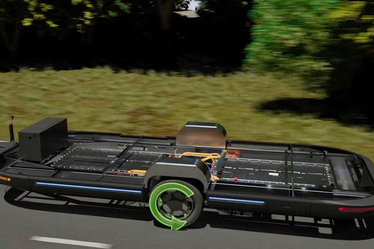 Theo như video mô phỏng hoạt động của mẫu concept nhà di động, mỗi động cơ điện ở bánh xe có thể vận hành độc lập và sản sinh tổng công suất 242 mã lực và mô-men xoắn 179 Nm. Mô-tơ điện ở 2 bánh xe của eStream cũng có thể hoạt động như một hệ thống thu hồi năng lượng phanh và nạp điện cho pin.