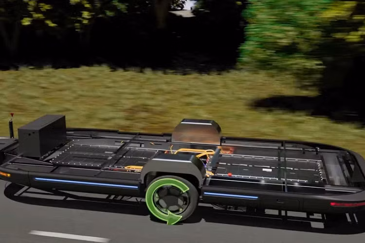 Theo như video mô phỏng hoạt động của mẫu concept nhà di động, mỗi động cơ điện ở bánh xe có thể vận hành độc lập và sản sinh tổng công suất 242 mã lực và mô-men xoắn 179 Nm. Mô-tơ điện ở 2 bánh xe của eStream cũng có thể hoạt động như một hệ thống thu hồi năng lượng phanh và nạp điện cho pin.