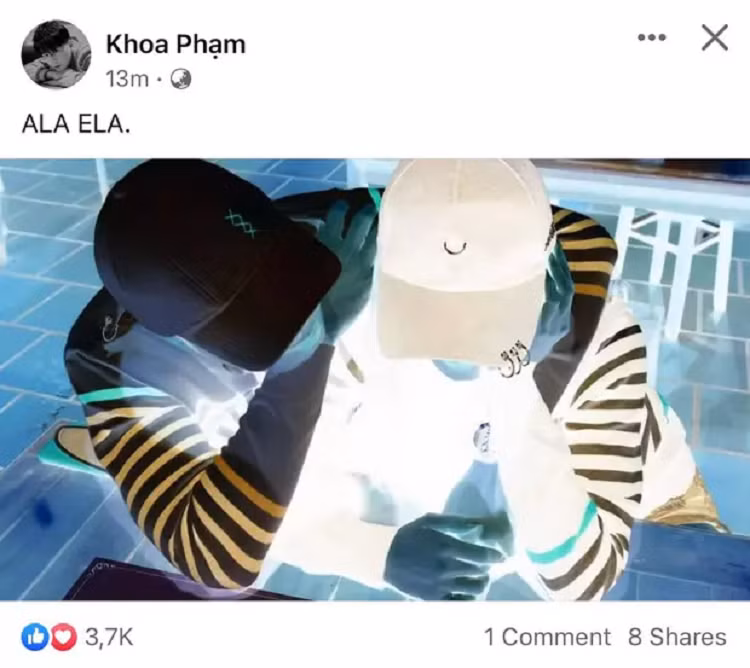 Karik tung anh tinh tu ben gai la, nhung xoa nhanh nhu chop!