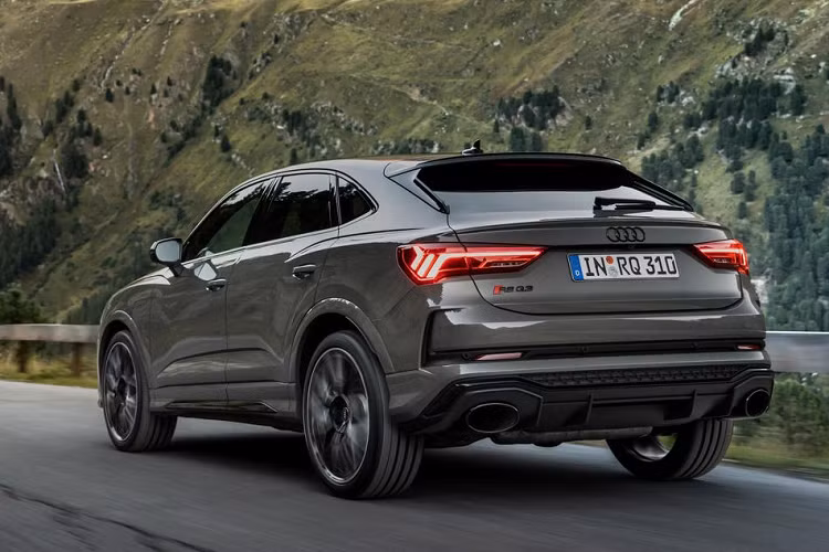 Tương tự các phiên bản RS Q3 tiêu chuẩn họa tiết trên ghế đều được thêu hình tổ ong. Bên cạnh đó một số chi tiết nội thất cũng được tạo điểm nhấn bằng sợi carbon.