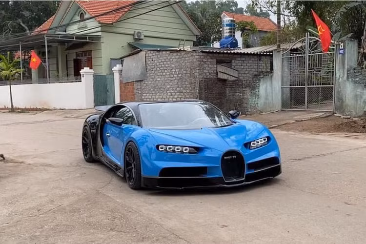 Khác với các sản phẩm đã được thực hiện trước đó, “siêu xe” Bugatti Chiron được làm với tỷ lệ 1:1 và có độ hoàn thiện cao hơn đáng kể.