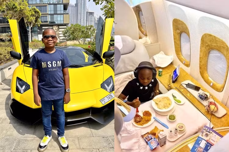 Trên thực tế, tài sản của Mompha Junior (viết tắt là Mompha Jr) tại Nigeria mới chỉ vượt qua mốc 1 triệu USD, nhưng đối với một đứa trẻ đang sở hữu Lamborghini Aventador khi 10 tuổi cùng một số xe sang và biệt thự mang tên mình thì điều đó thật sự ấn tượng.