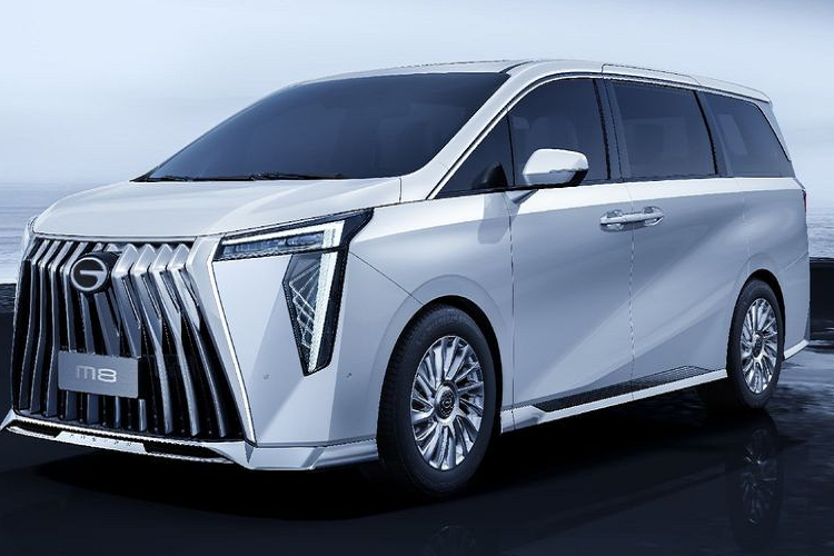  GAC M8 2023 mới ra mắt tại thị trường Trung Quốc sở hữu thiết kế được cải tiến toàn diện, mang đến ngoại hình cao cấp hơn hẳn so với phiên bản tiền nhiệm từng xuất hiện trước đây.