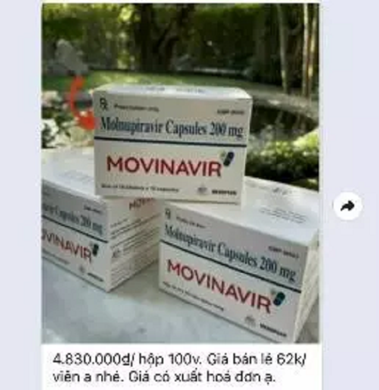 Tu y mua dung thuoc tri COVID-19, nhieu nguy co tiem an…